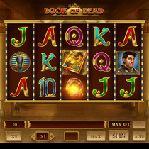 LuckyGem - Book of Dead Slot Game - Play'n GO