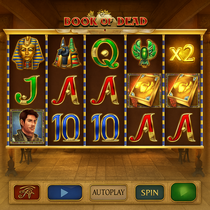 LuckyGem - Book of Dead Slot Game - Online Casino